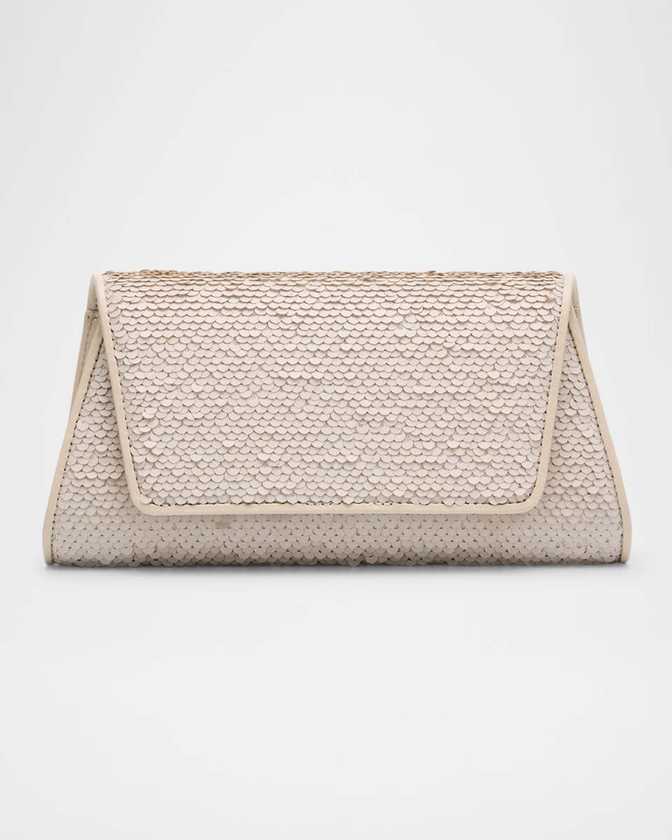 Anouk Mini Sequined Clutch Bag